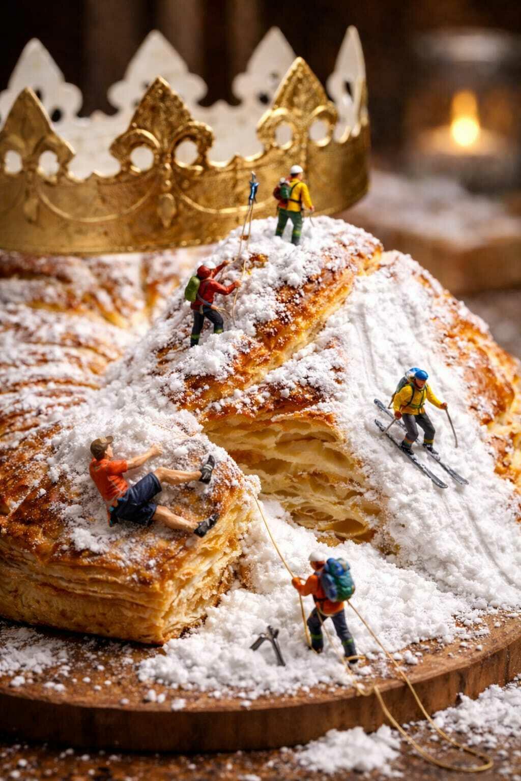 Galette des rois et grimpe