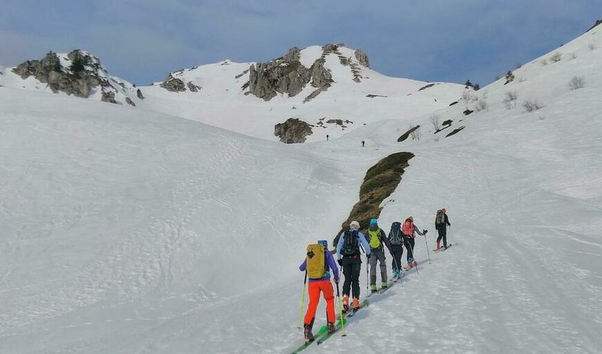 Vers la Pointe de Chalune Vers la Pointe de Chalune