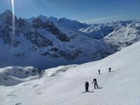 Seconde montée en direction de la brèche Seconde montée en direction de la brèche